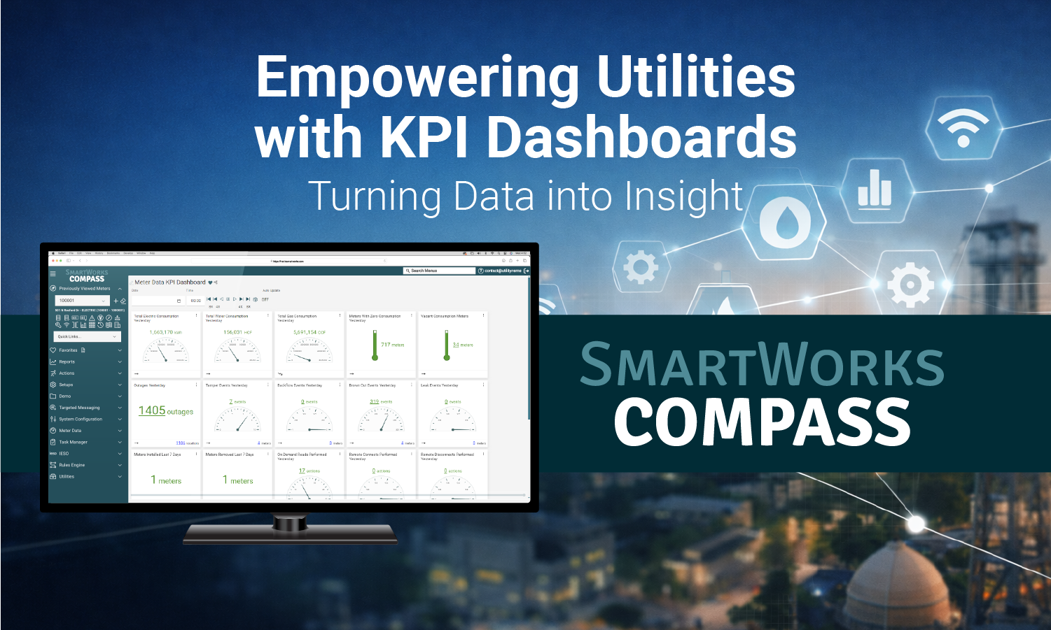 Turning AMI Data into Actionable Insight How KPI Dashboards in SmartWorks Compass Help Utilities Build Confidence in Their Data