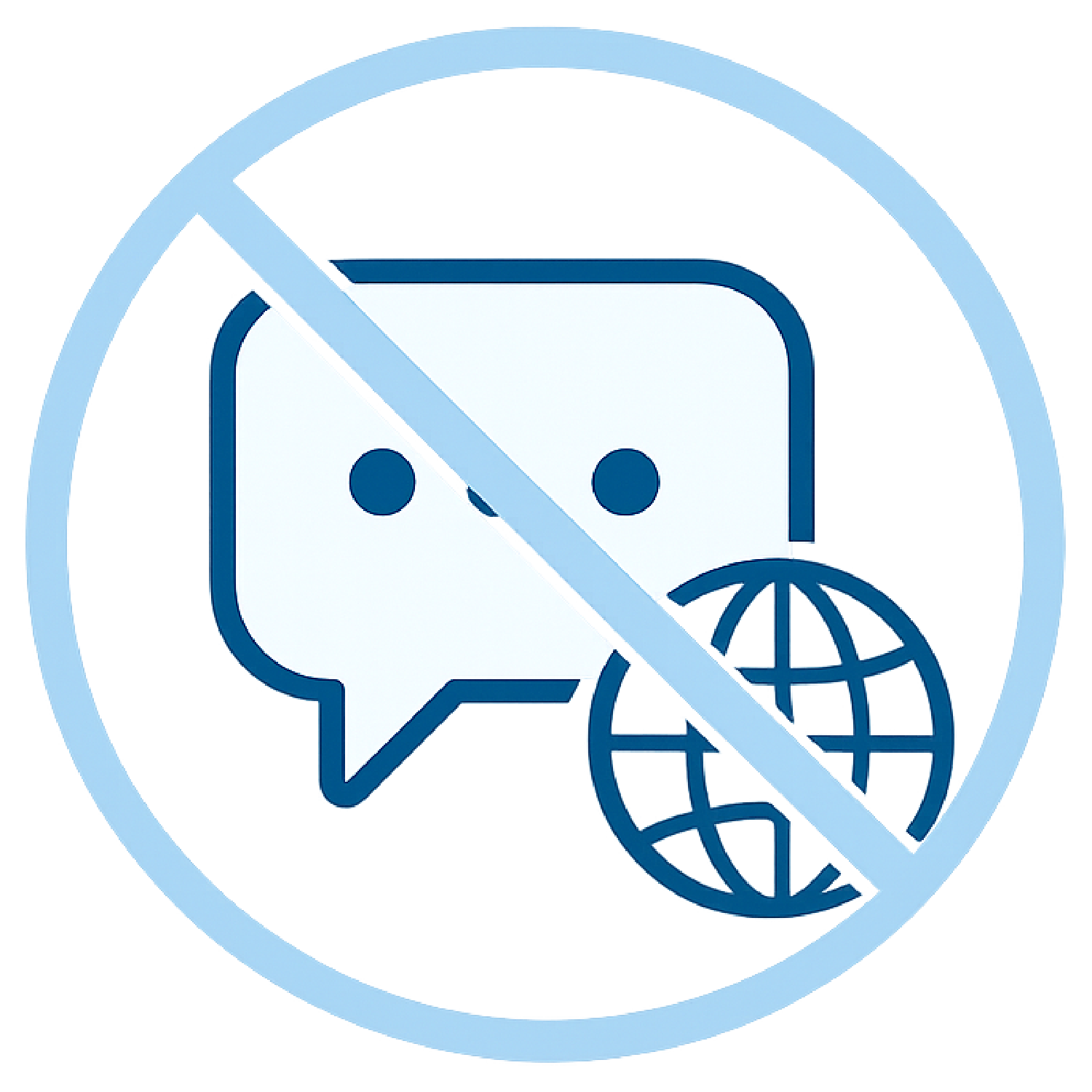 No Generic Public Chatbot Experience